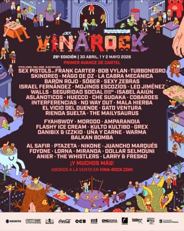 Viña rock 2026 cartel