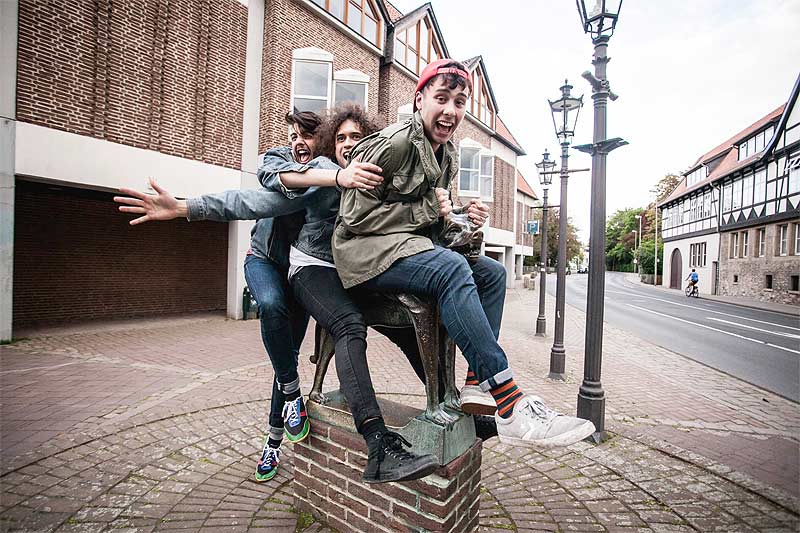 The Parrots haciendo el cabra en Inglaterra