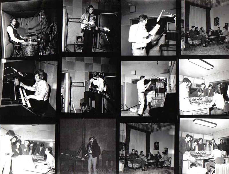 Grabación de Los Dixies en Estudios celada, luego Kirios.