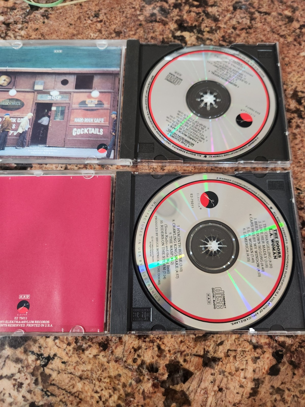 the doors cd lot (2) Morrison Hotel, L.a. Woman