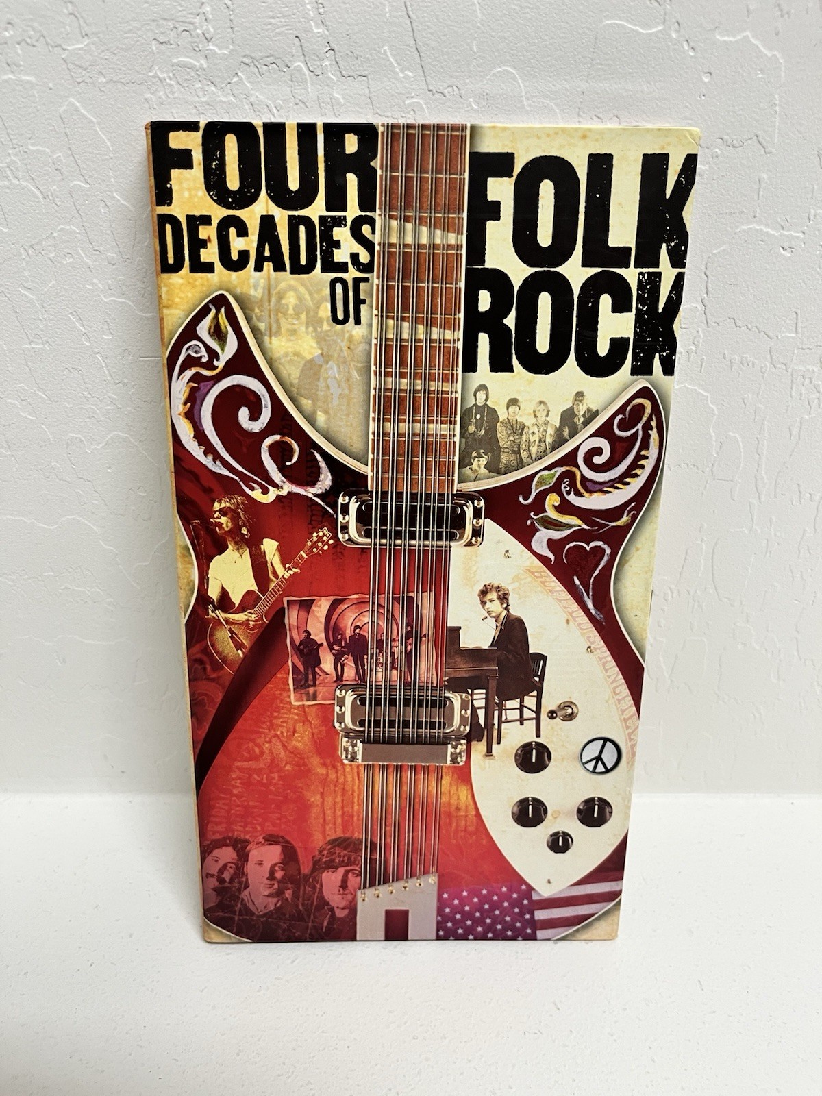 Four Decades Of Folk Rock 4CD Box Set Time Life VA Brown Folk Rock Compilation