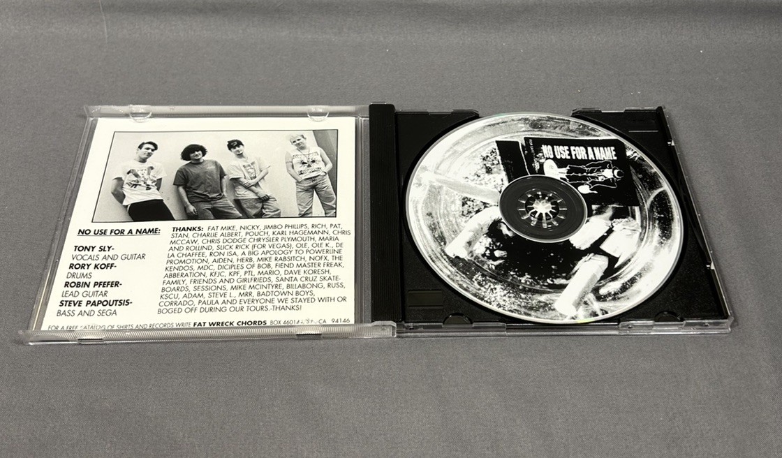 Daily Grind by No Use for a Name CD 1993 Punk Fat Wreck Chords Ships Free