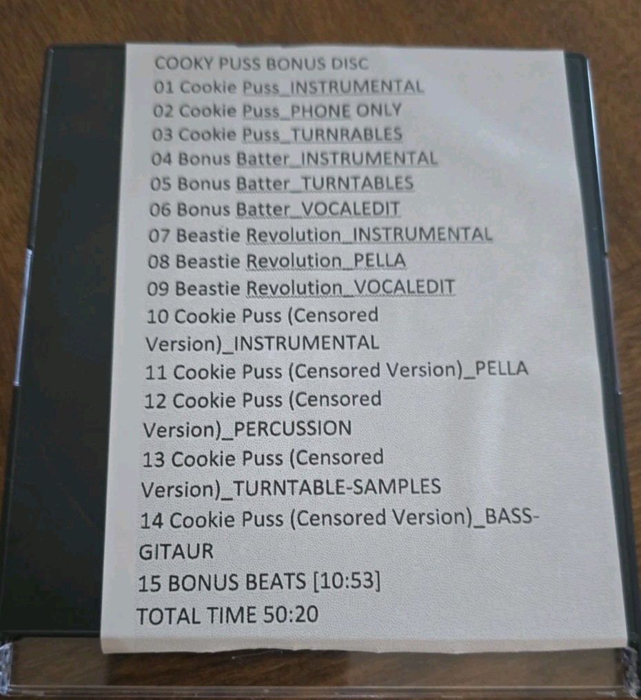 Cooky Puss CD France [MOTR 26CD] + INSTRUMENTAL/PELLA/STEMS. 2CD 15 Bonus Tracks
