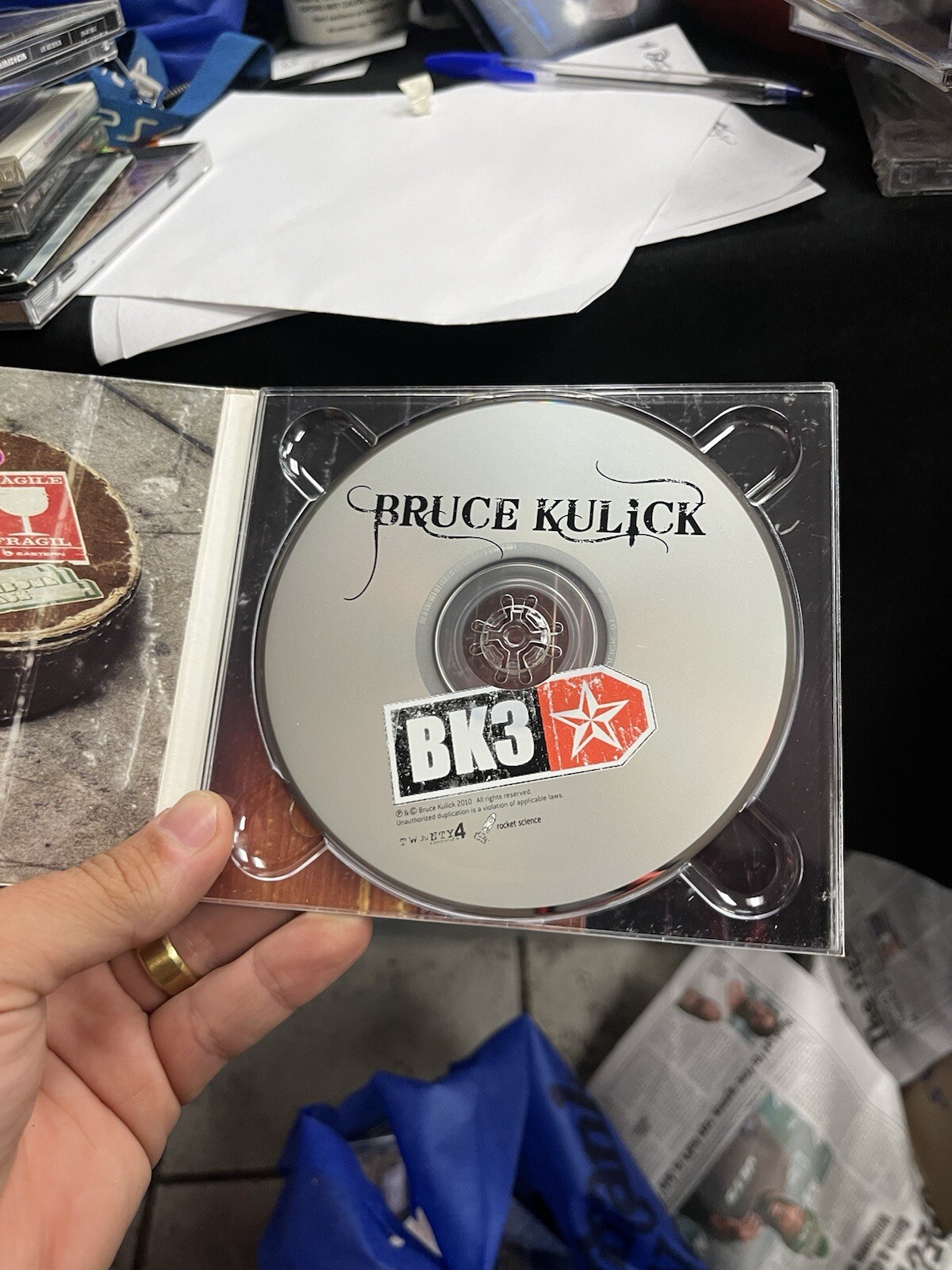 BK3 [Digipak] * SIGNED AUTOGRAPHED by Bruce Kulick CD 2010 Twenty4 Records