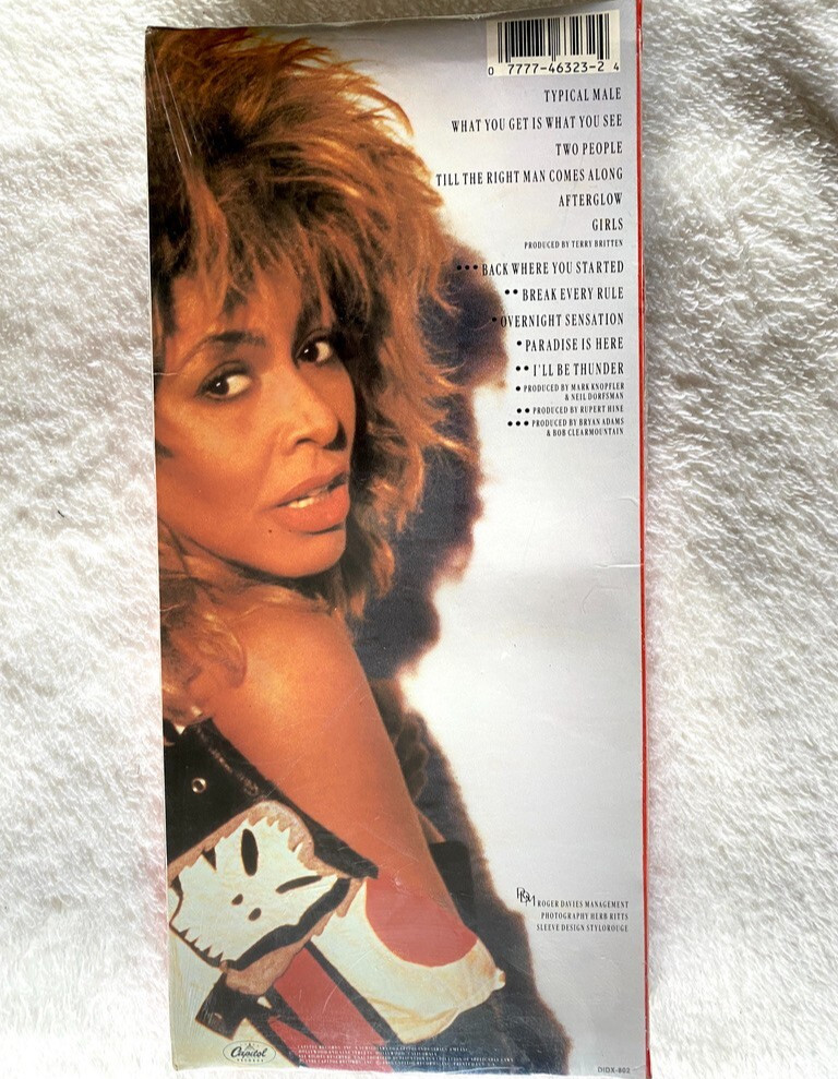 TINA TURNER BREAK EVERY RULE SEALED CD LONGBOX ALBUM LP BOX SET PROUD MARY IKE