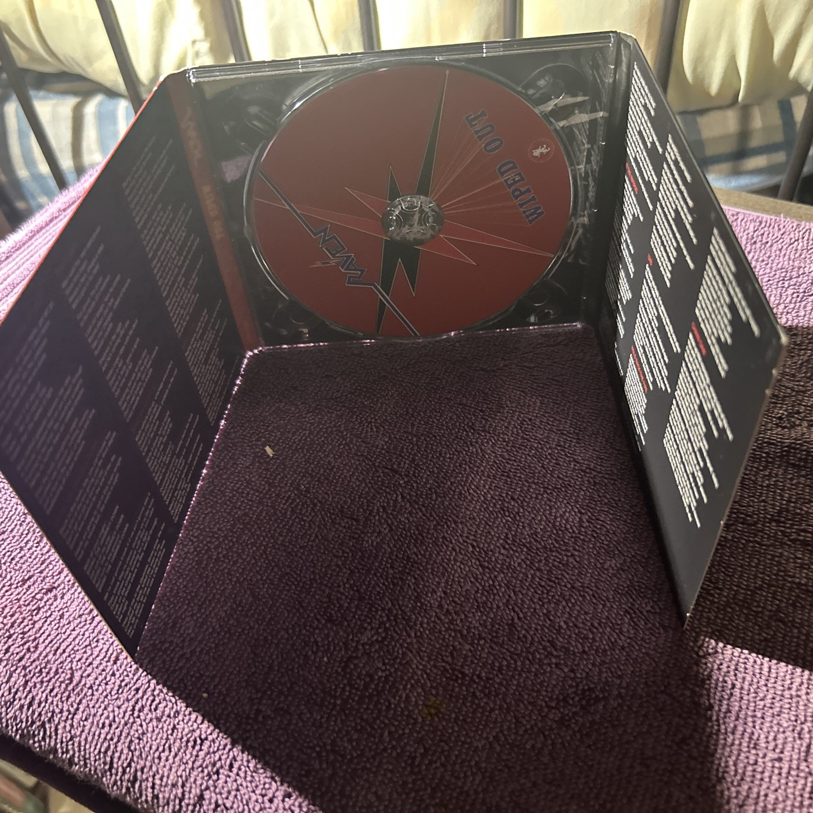 Wiped Out by Raven (CD, 2018)