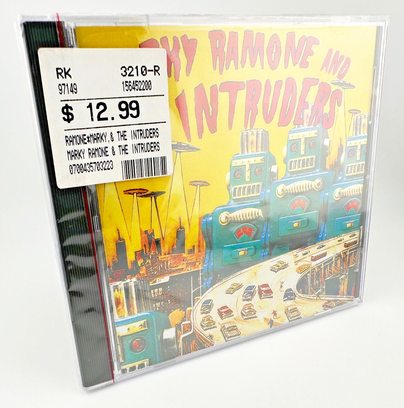 Marky Ramone & The Intruders (Self Titled) [ SUPER RARE NEW CD, 1997 ] SEALED