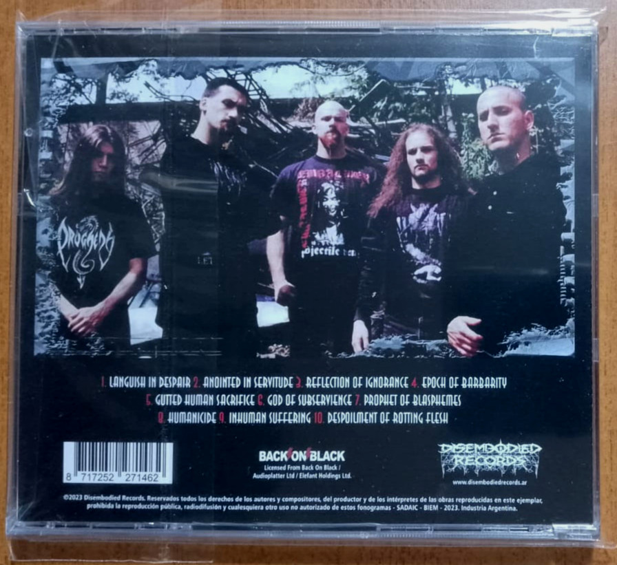 Internal Bleeding - Voracious Contempt Argentina version RARE!