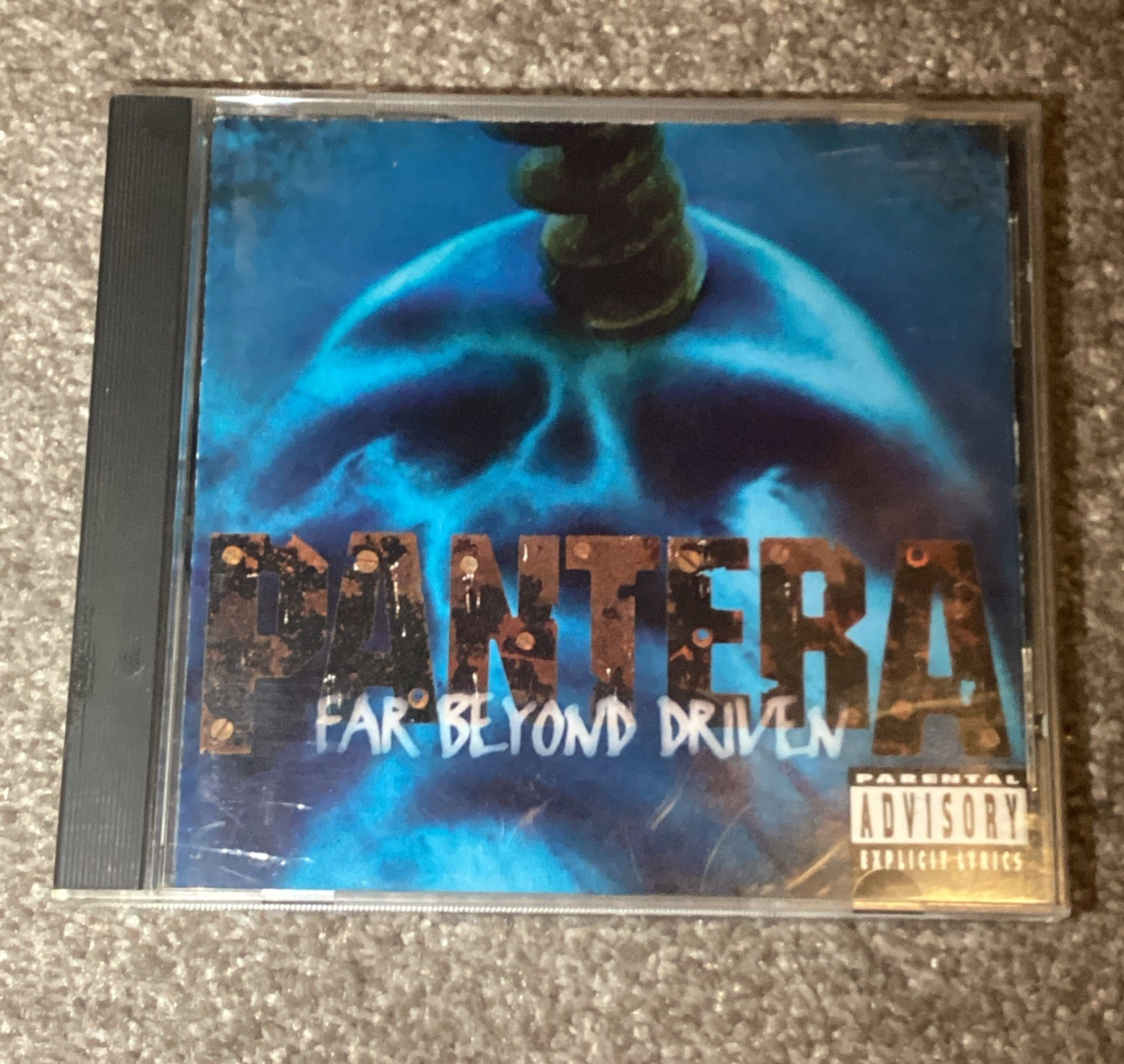 Pantera Far Beyond Driven CD Heavy Metal Album 1994 Atlantic Parental 92302-2
