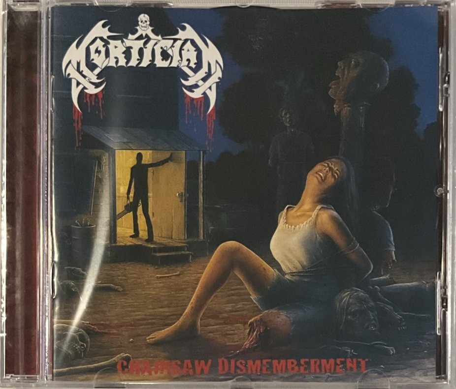 Mortician - Chainsaw Dismemberment CD 2025 Hells Headbangers [BLUE DISC] NEW