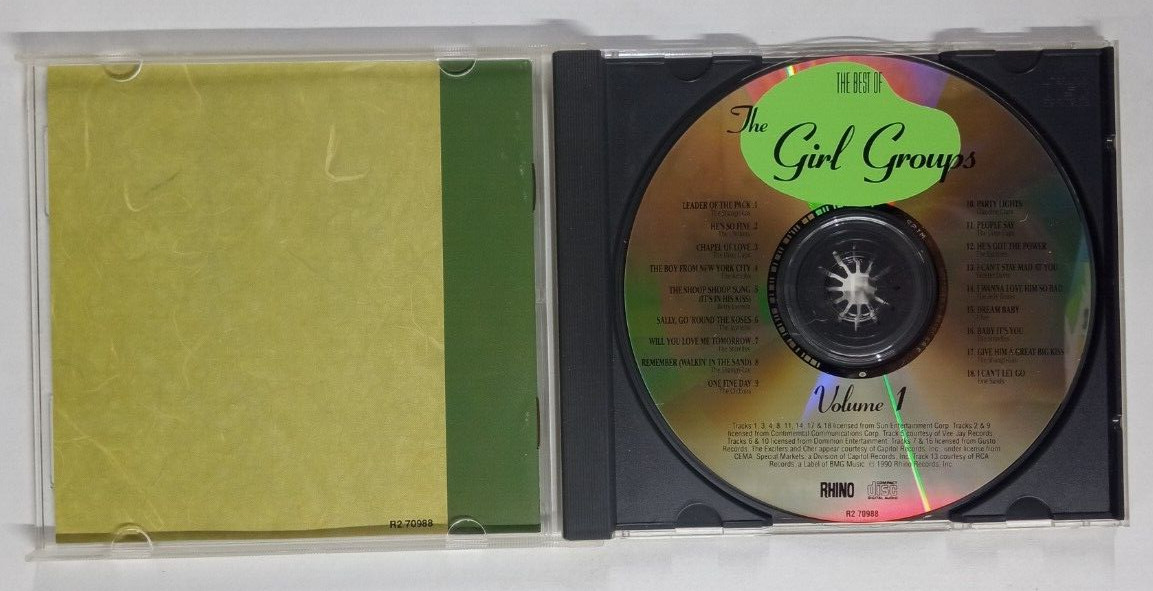The Best Of The Girl Groups Volume 1 CD~ The Shangri-Las/ Chiffons/Dixie Cups+++