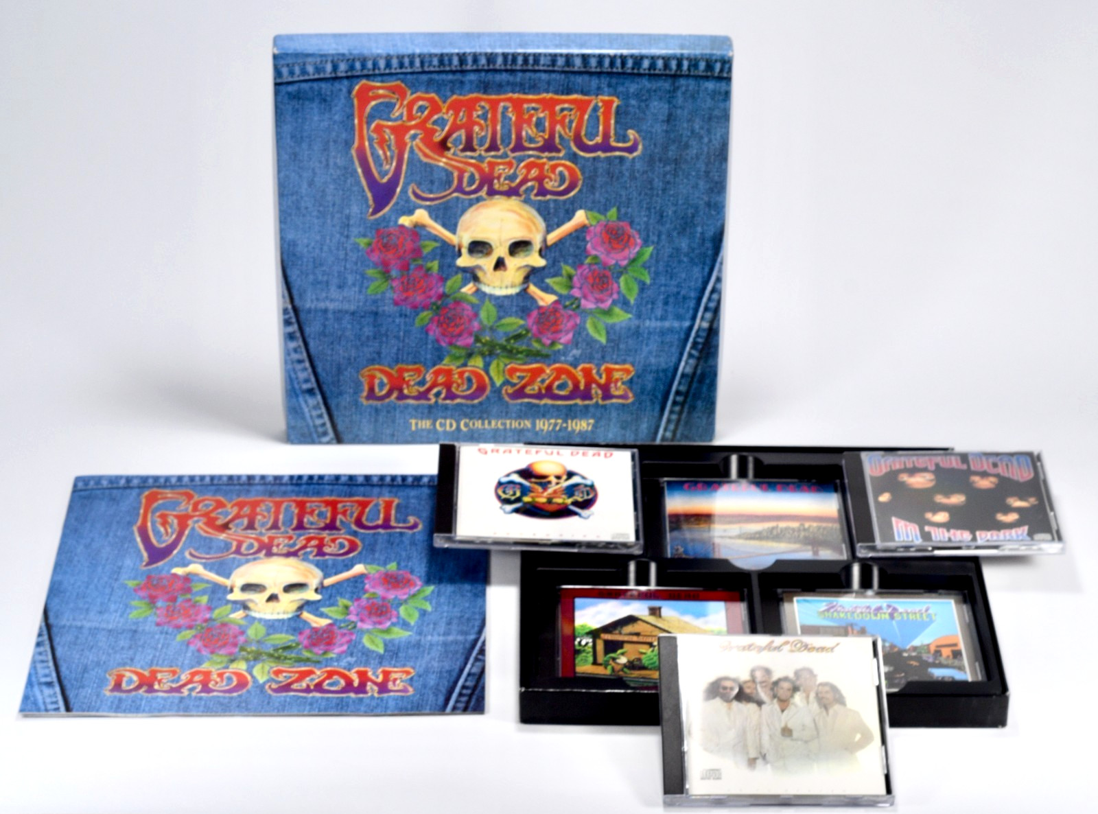 Grateful Dead - Dead Zone The CD Collection 1977-1987 6 CD Box Set Arista 1987