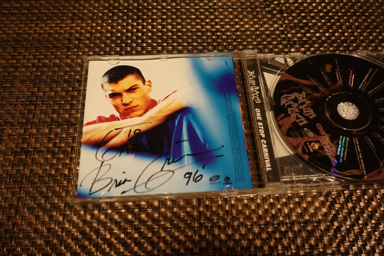Brian Green - One Stop Carnival (1996) Signed CD VG/EX CONDITION
