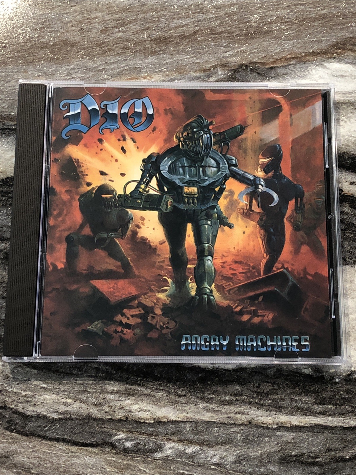 Dio Angry Machines 1996 CD First Edition Ronnie James Dio Vinny Appice Like New
