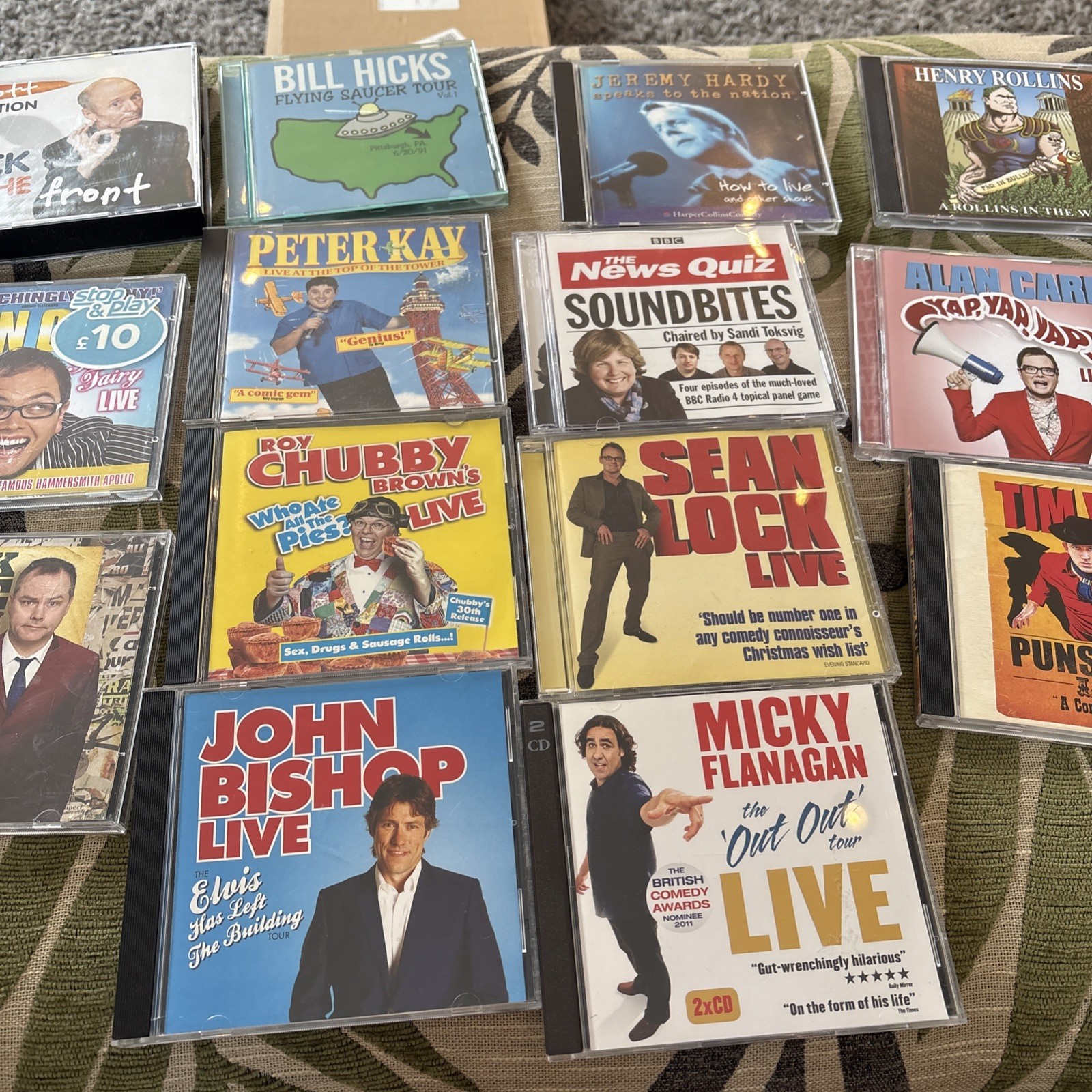 comedy audio CDs mixed artists/comedians total of 20 titles