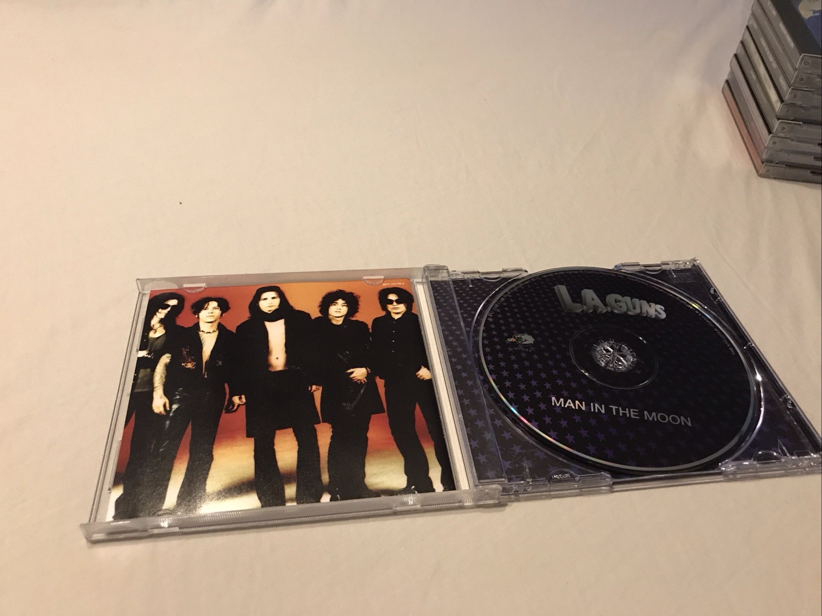 Man in the Moon L.A. Guns N Roses CD Apr 2001 Spitfire Records USA RARE OOP