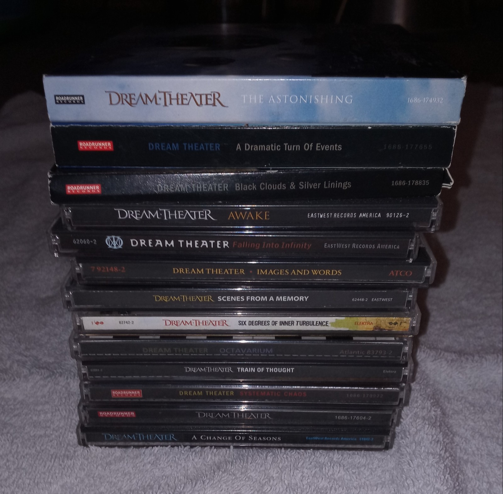 Dream Theater CD lot of 13 + DVDs