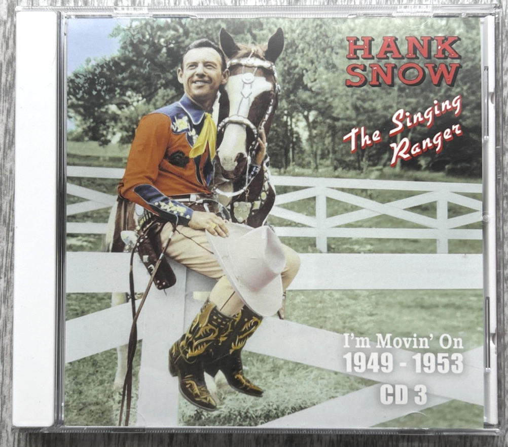HANK SNOW "The Singing Ranger" 4xCD 1988 Bear Family Records ‎– BCD 15426