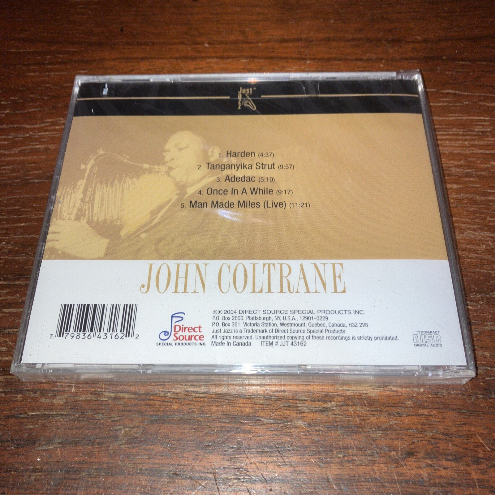 John Coltrane by John Coltrane (CD, 2004, Direct Source). New Sealed - Rare