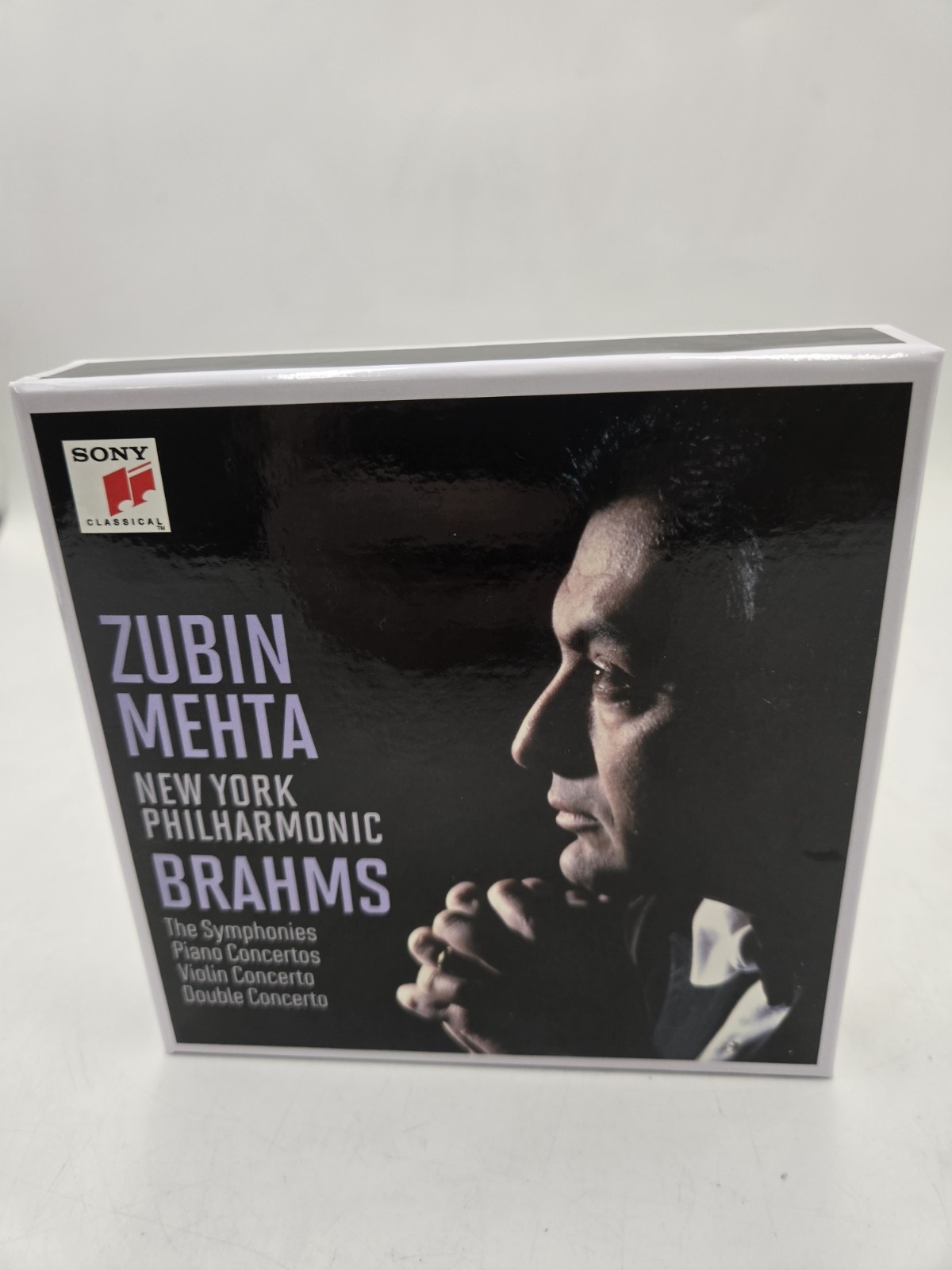 Zubin Mehta Brahms New York Philharmonic Sony Classical 8 CD Box Set