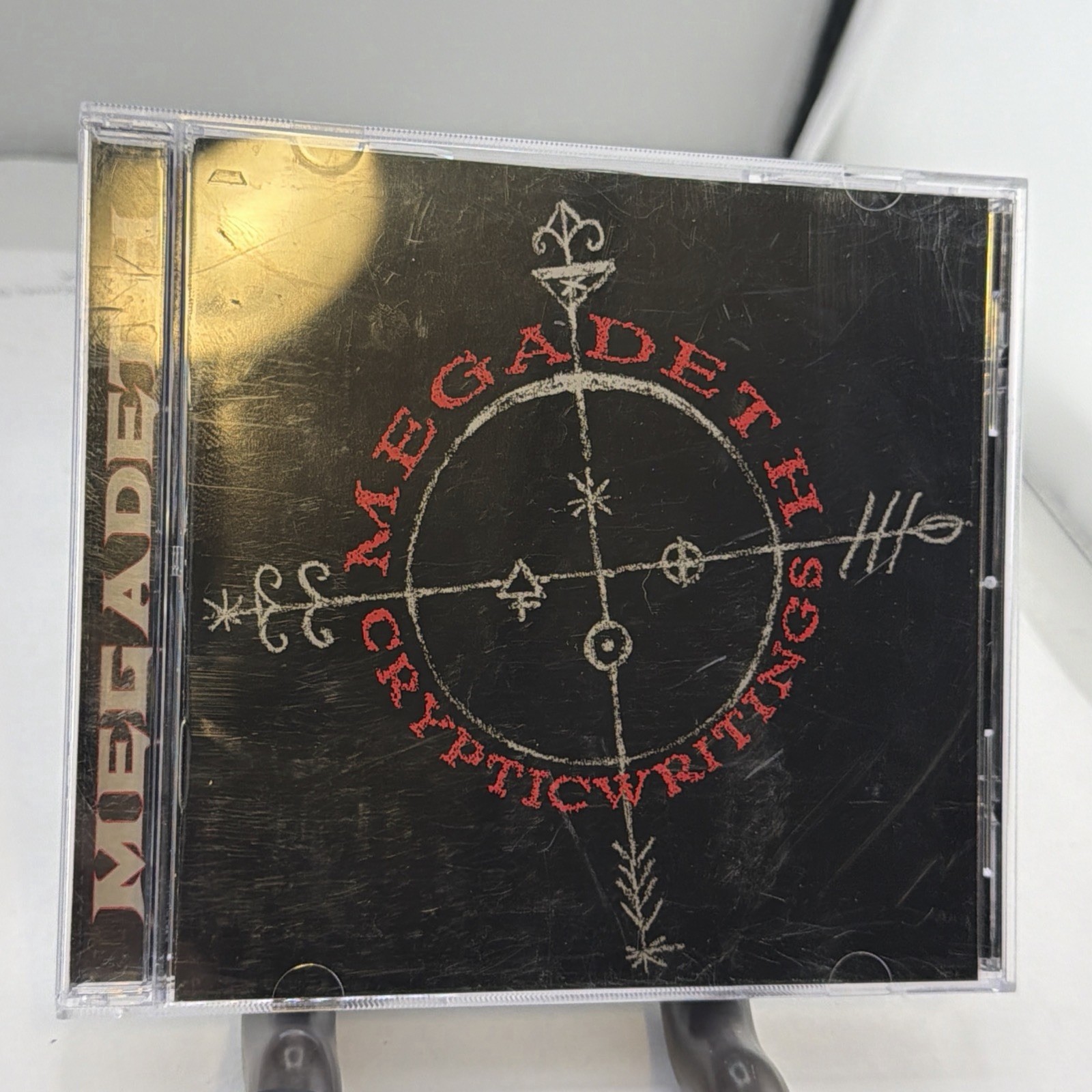 Megadeth Cryptic Writings CD Album 1997 Capitol 7243-8-38262-2 3 Thrash Metal