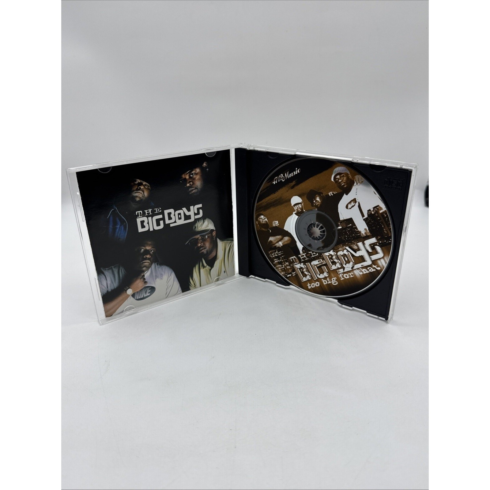 BIG BOYS - TOO BIG FOR THAT U.S. CD 2003 16 TRACKS GANGSTR RAP - RARE CD