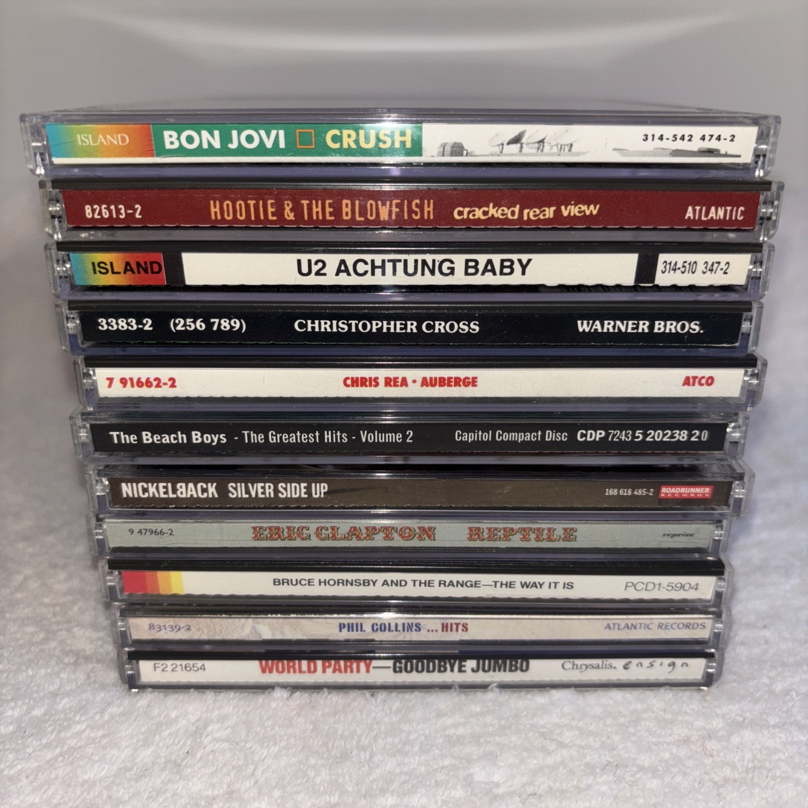 Classic Rock Mixed cd lot+ U2 Bon Jovi Plus!!