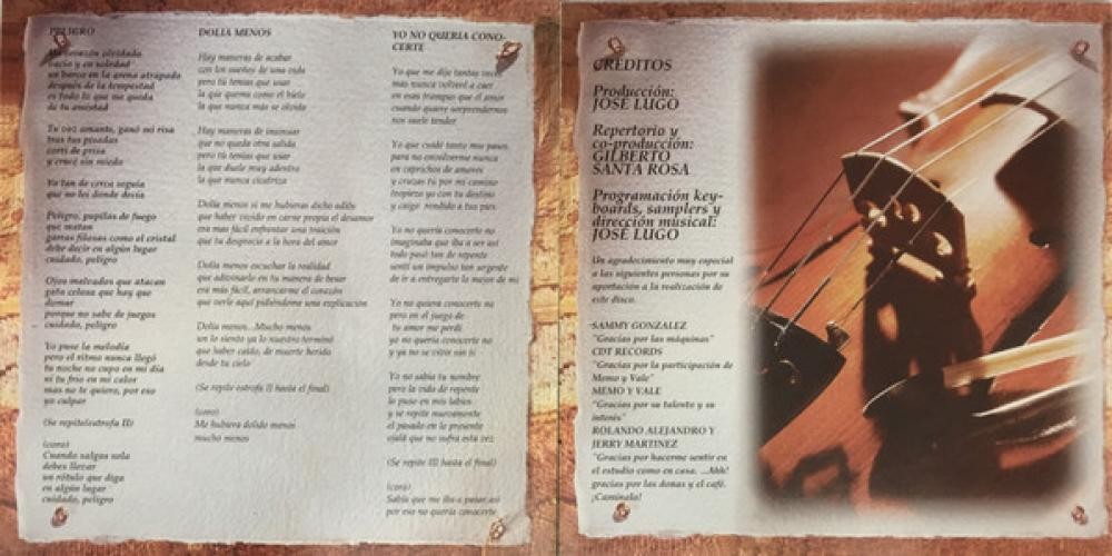 Gilberto Santa Rosa - Esencia (CD) (Very Good (VG)) CDZ-82020 / 2-469847