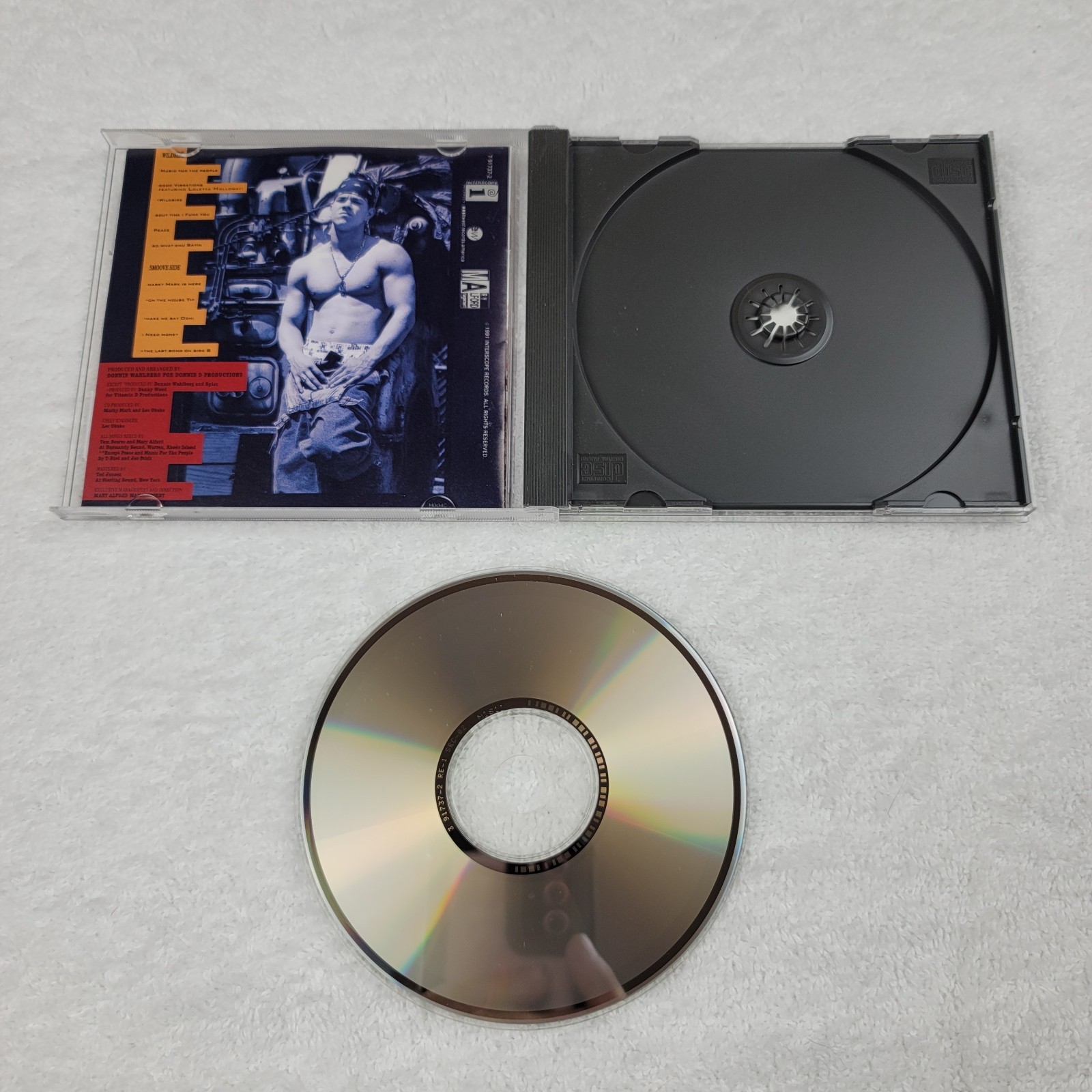 Marky Mark Funky Bunch Music for the People CD Good Vibrations 1991 BMG