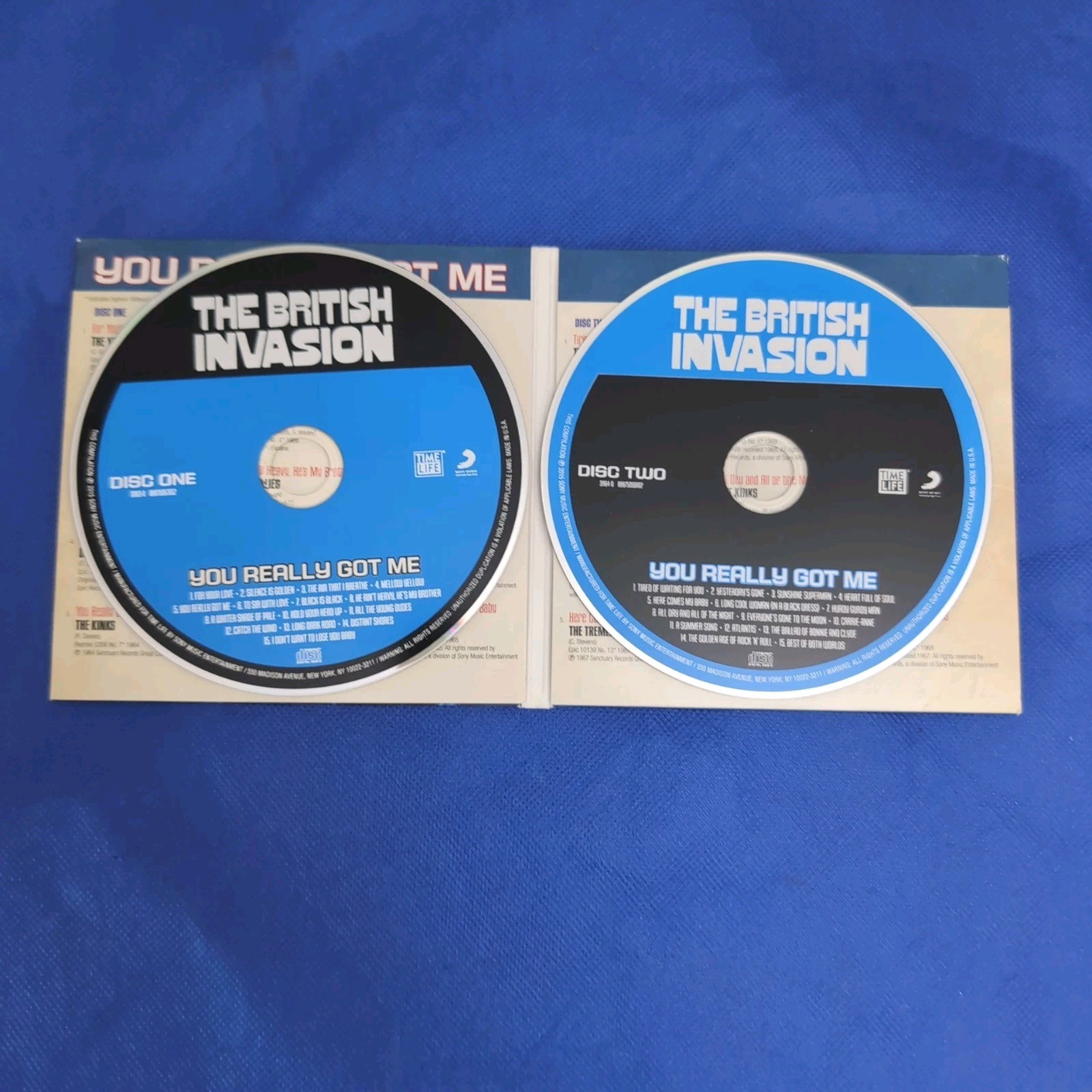 The British Invasion: You Really Got Me 2 Disc CD