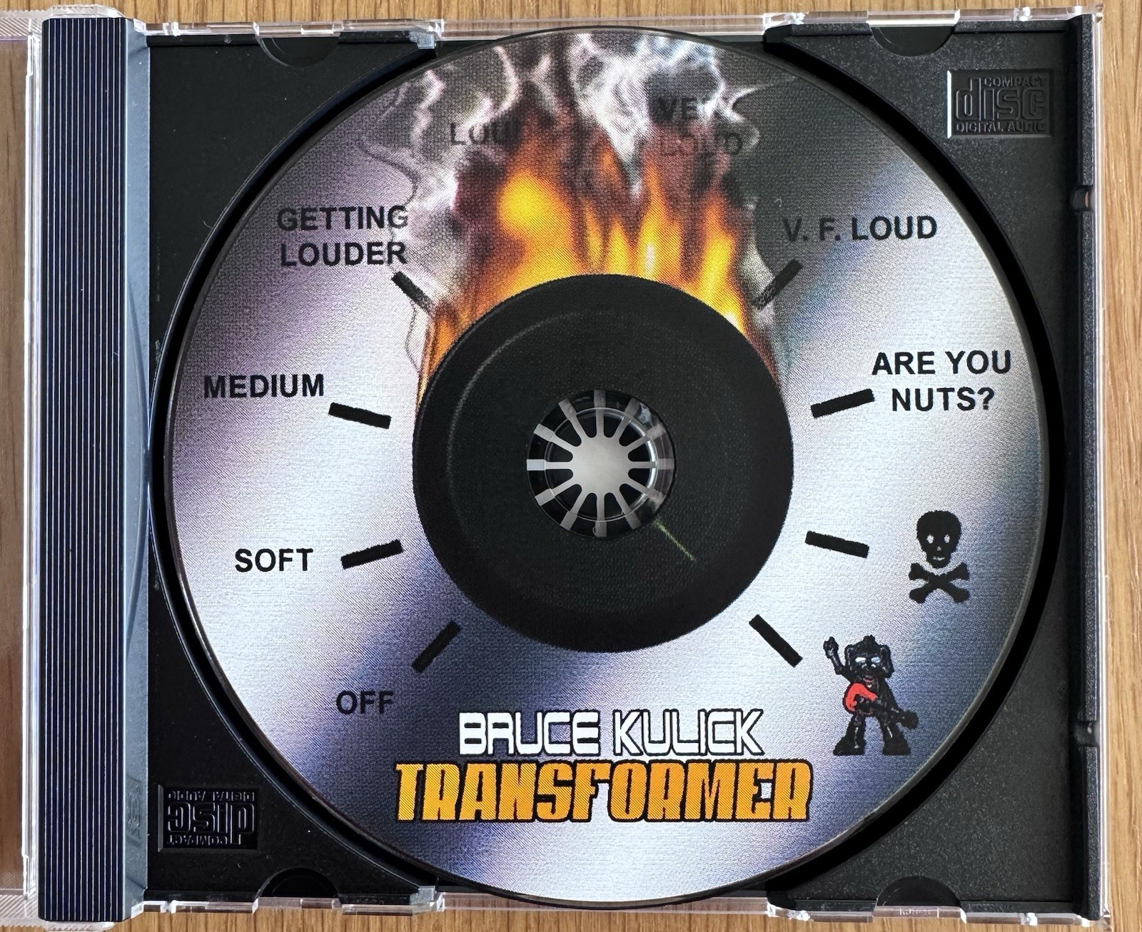 Bruce Kulick - Transformer (CD, Jul-2004, Perris Records) autographed