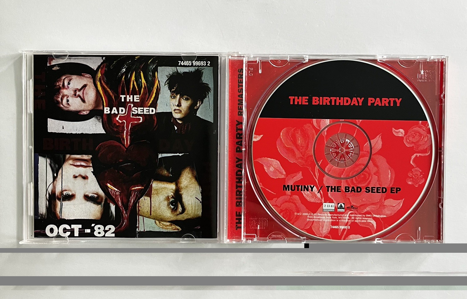 THE BIRTHDAY PARTY Mutiny / The Bad Seed EP (CD, Buddha 2000) Nick Cave
