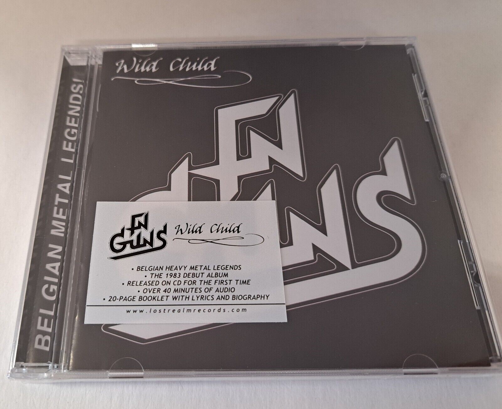 FN Guns Wild Child New CD Hard Rock Heavy Metal