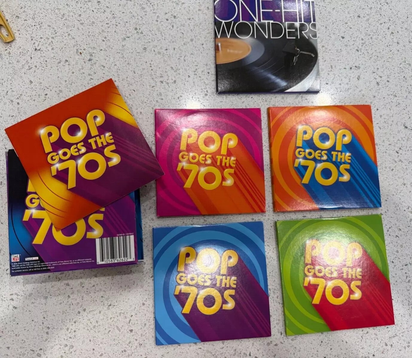Pop Goes the 70s by Various artists 2020, 10 Disc-Set, Time Life)