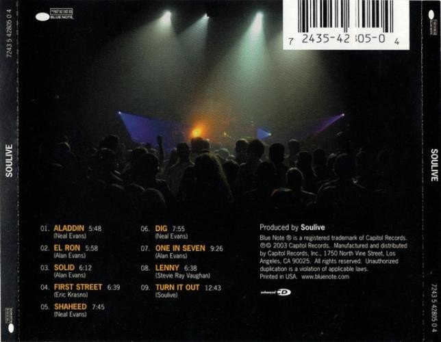 Soulive - Soulive - CD, Album, Promo - Mint (M)