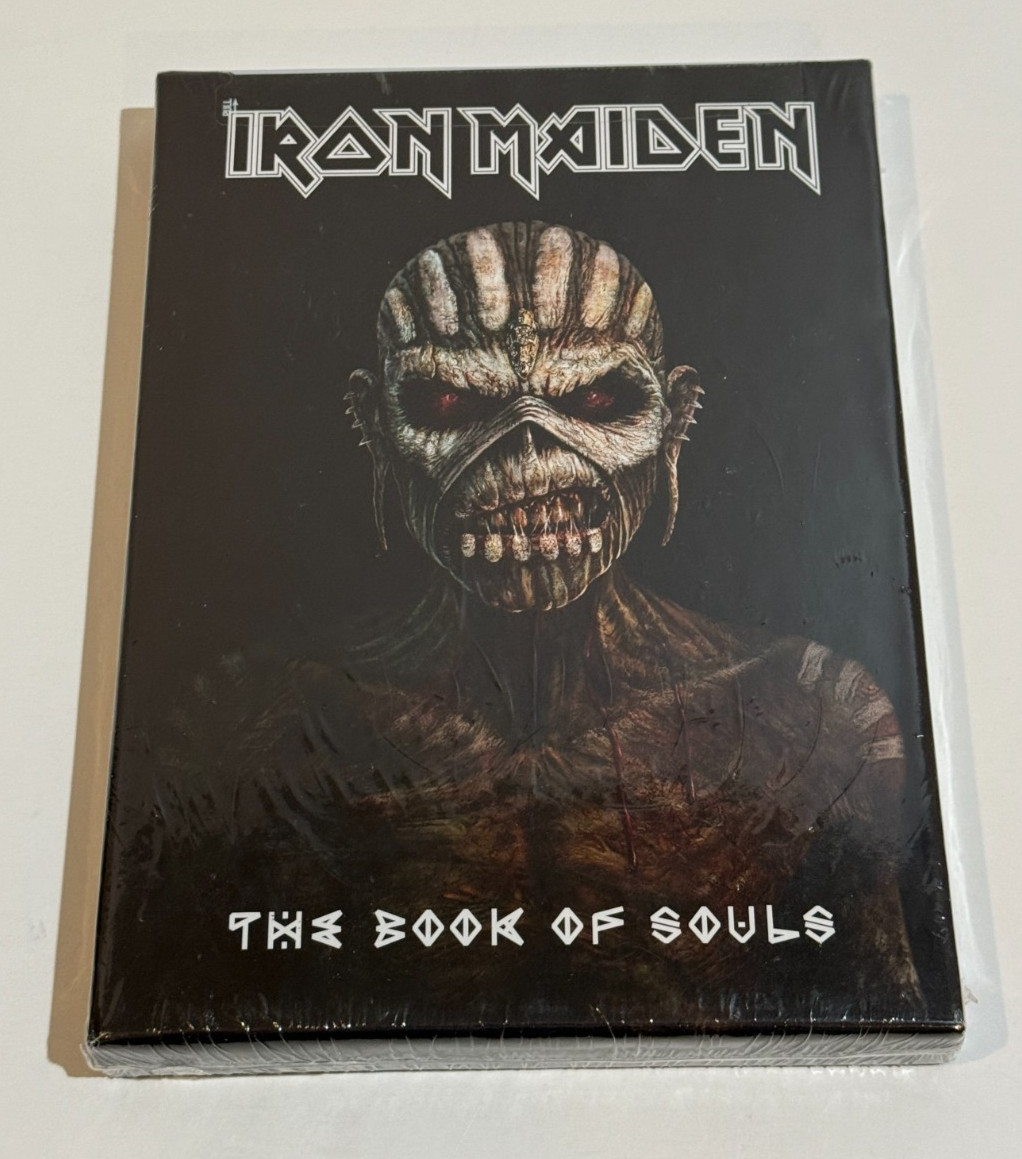 Iron Maiden The Book Of Souls 2xCD Deluxe Limited Edition Digibook NEW SEALED