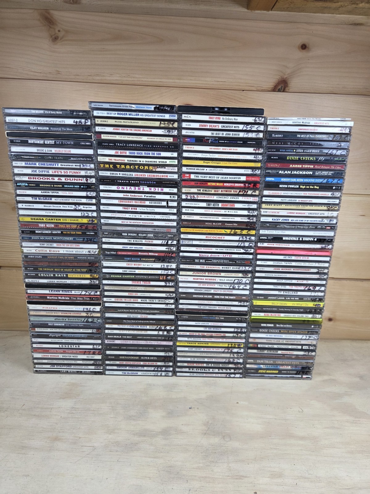 Lot of 175 Mixed CDs: Country Excellent Condition Vintage Dj Lot Prime Artist