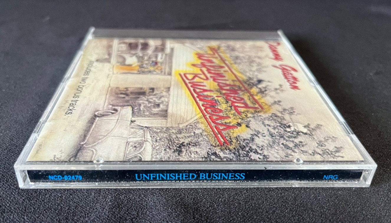 Danny Gatton Unfinished Business (CD, 1989) 2 Bonus Tracks NCD-02479 OOP & RARE