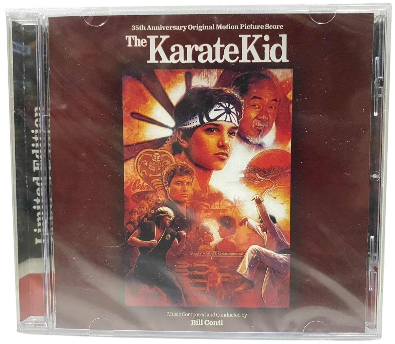 The Karate Kid: 35th Anniv. Movie Soundtrack Expanded Score CD Bill Conti NEW