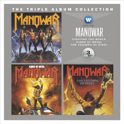 MANOWAR - TRIPLE ALBUM COLLECTION NEW CD