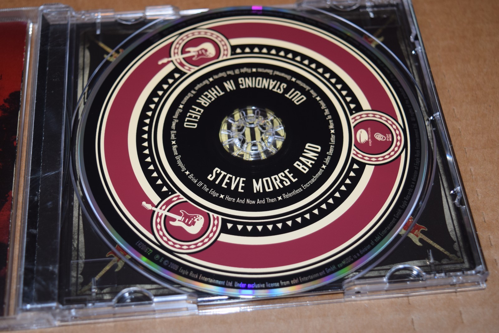 Steve Morse Band (CD, 2009 - Eagle Records #ER201672) Jazz Fusion EX/EX