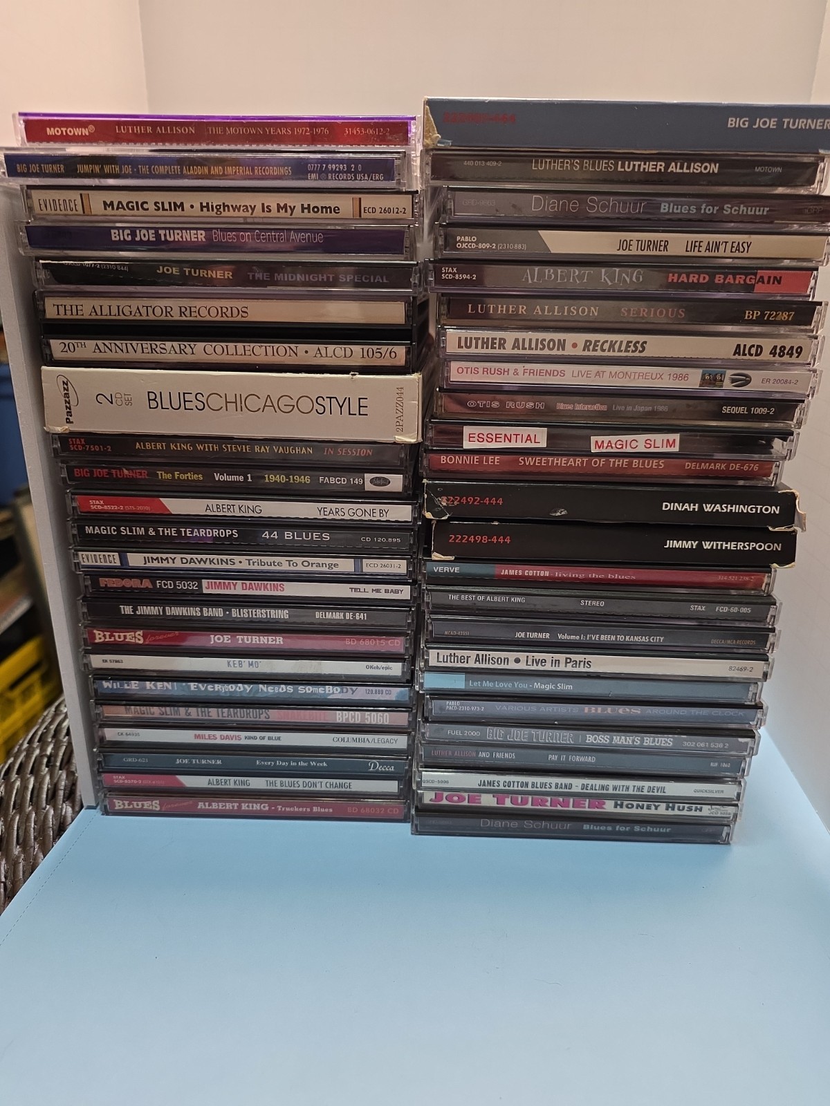 Collection of 48 Blues CD's Miles Davis Big Joe Turner Albert King Plus