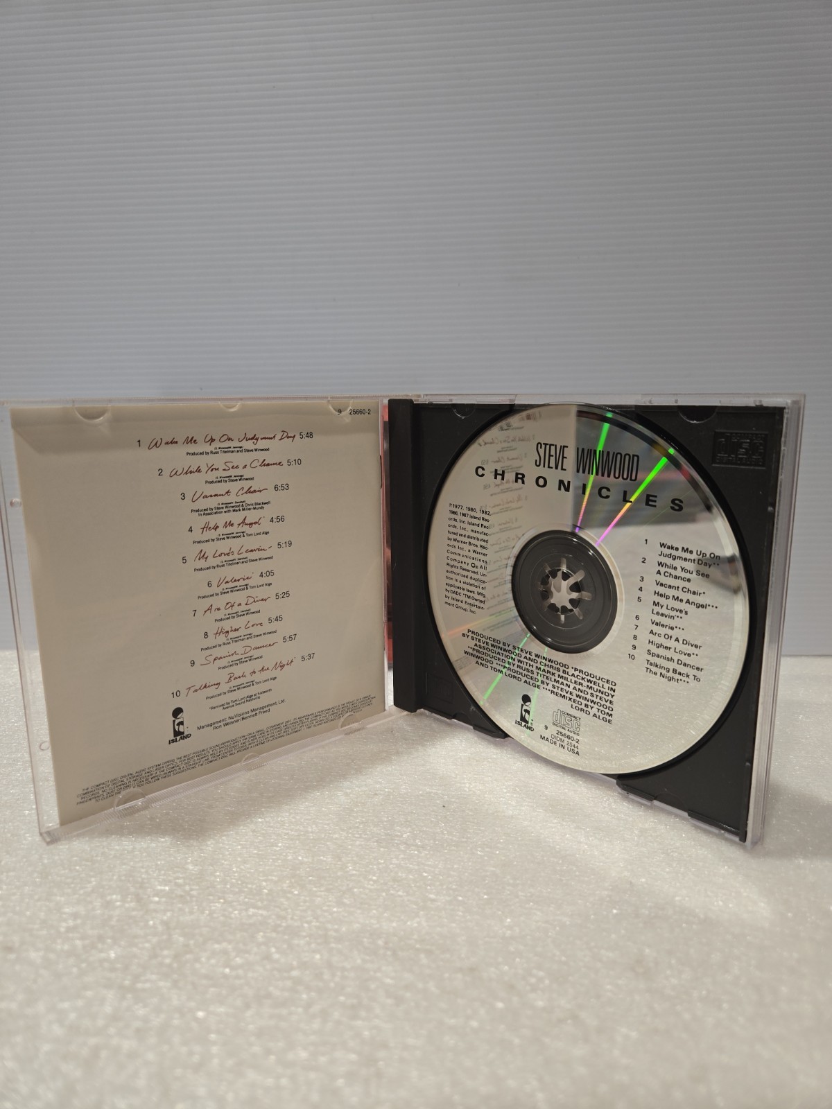 Steve Winwood 3 CD LOT: Roll with It, Refugees Of Heart, Chronicles - Excellent