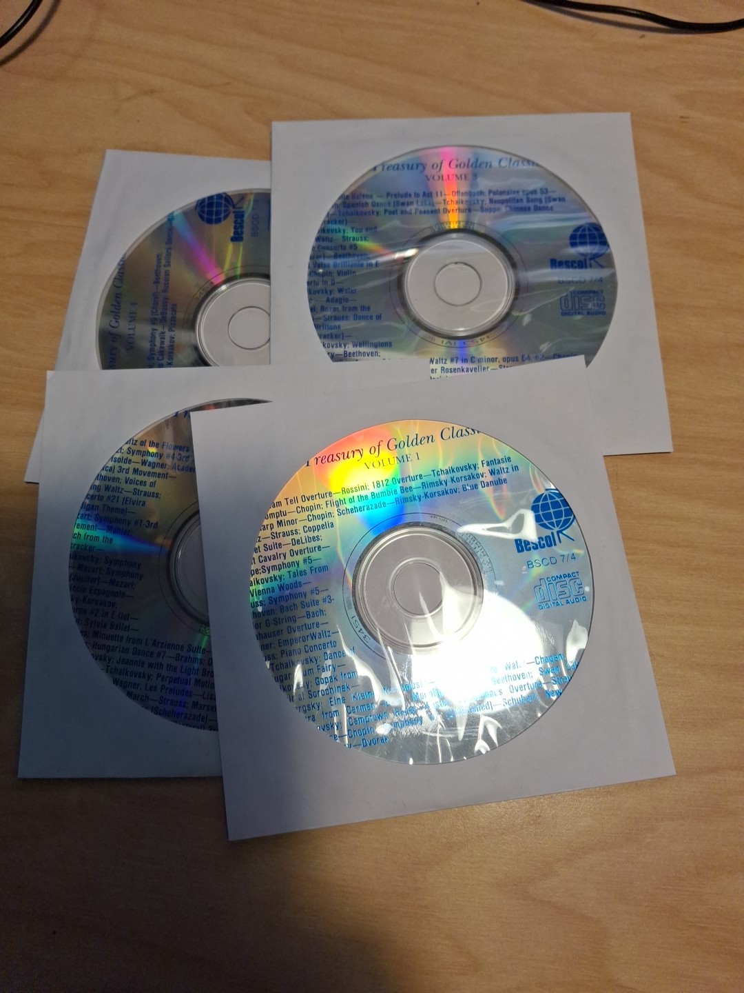 "A Treasury of Golden Classics" 4 Disc 4 Volume Set