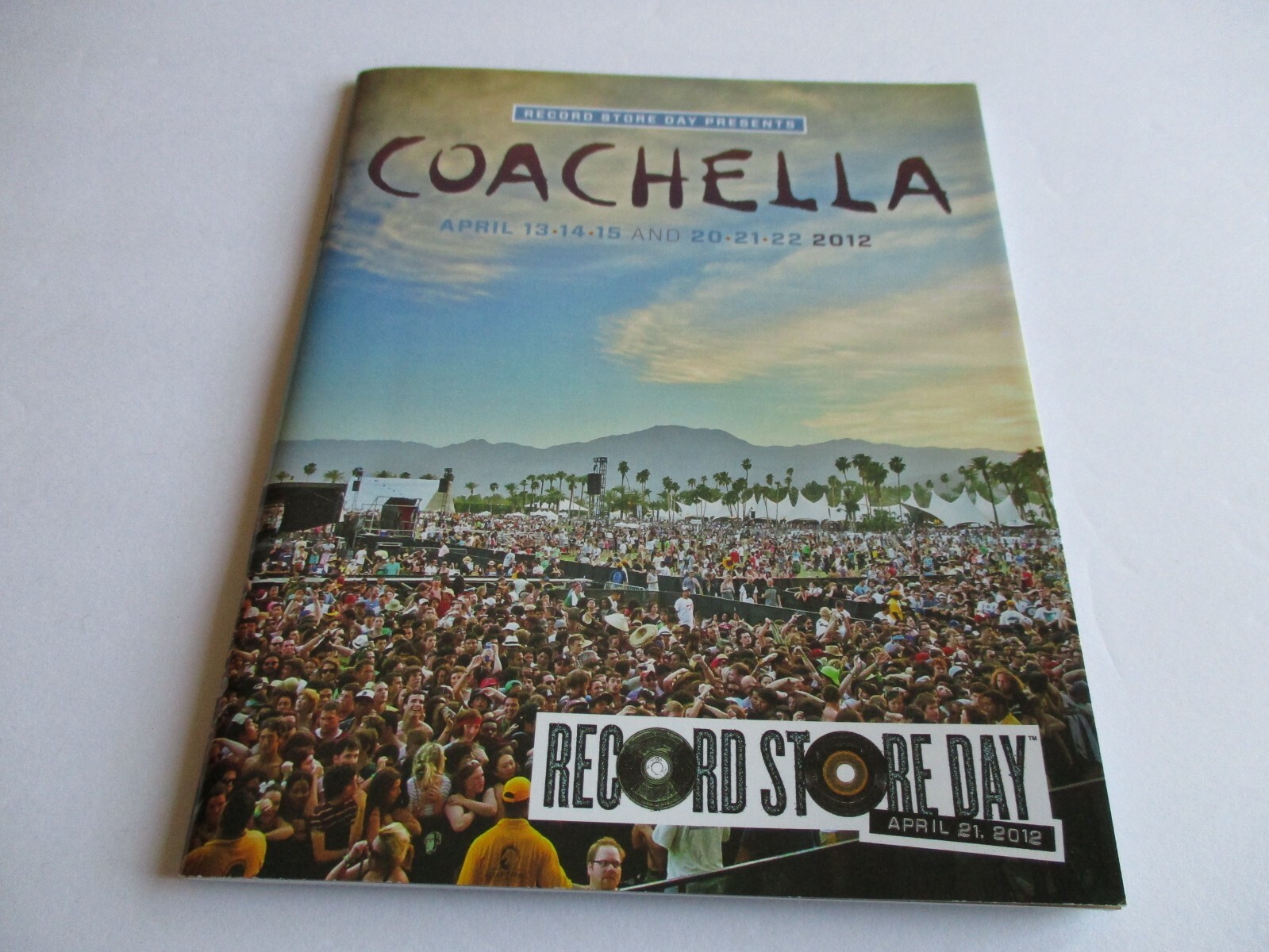 COACHELLA Record Store Day April 2012 CD Sampler + 32 Page Book Promo Only NEW