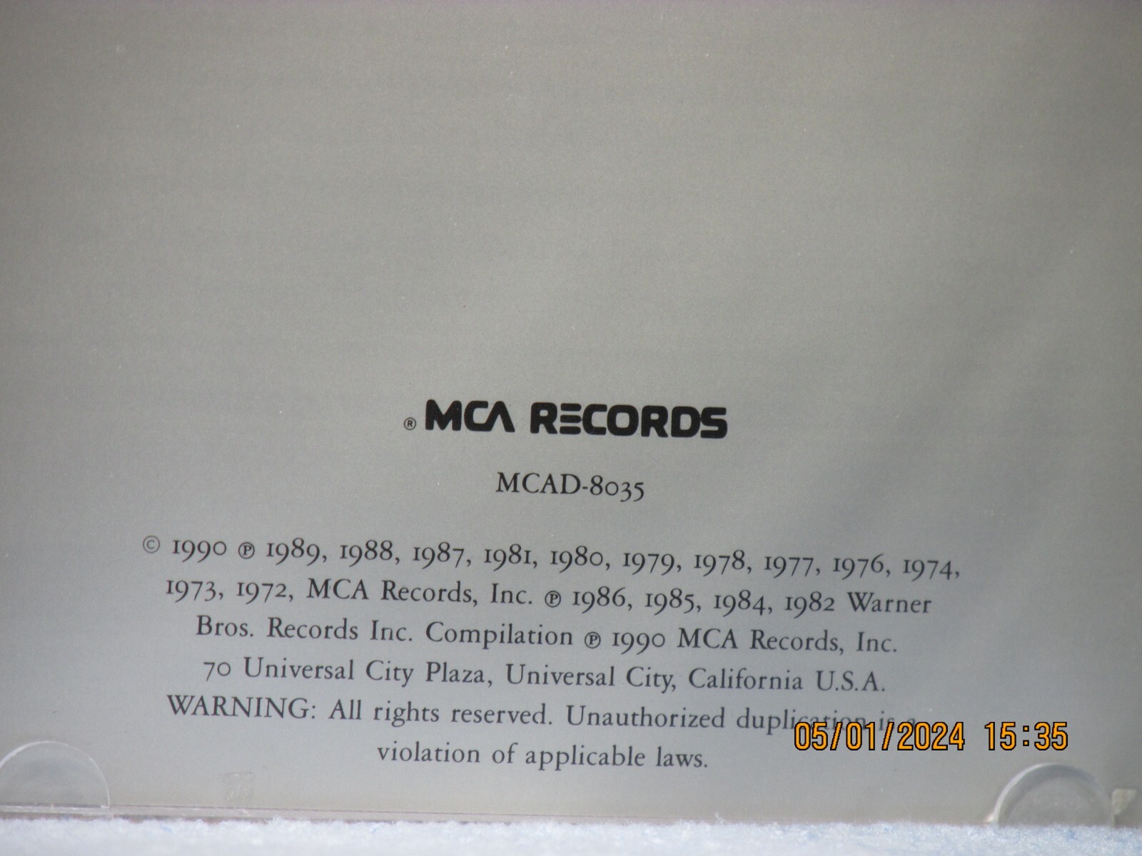 This listing is for the CD Silver Anniversary Collection by Conway Twitty