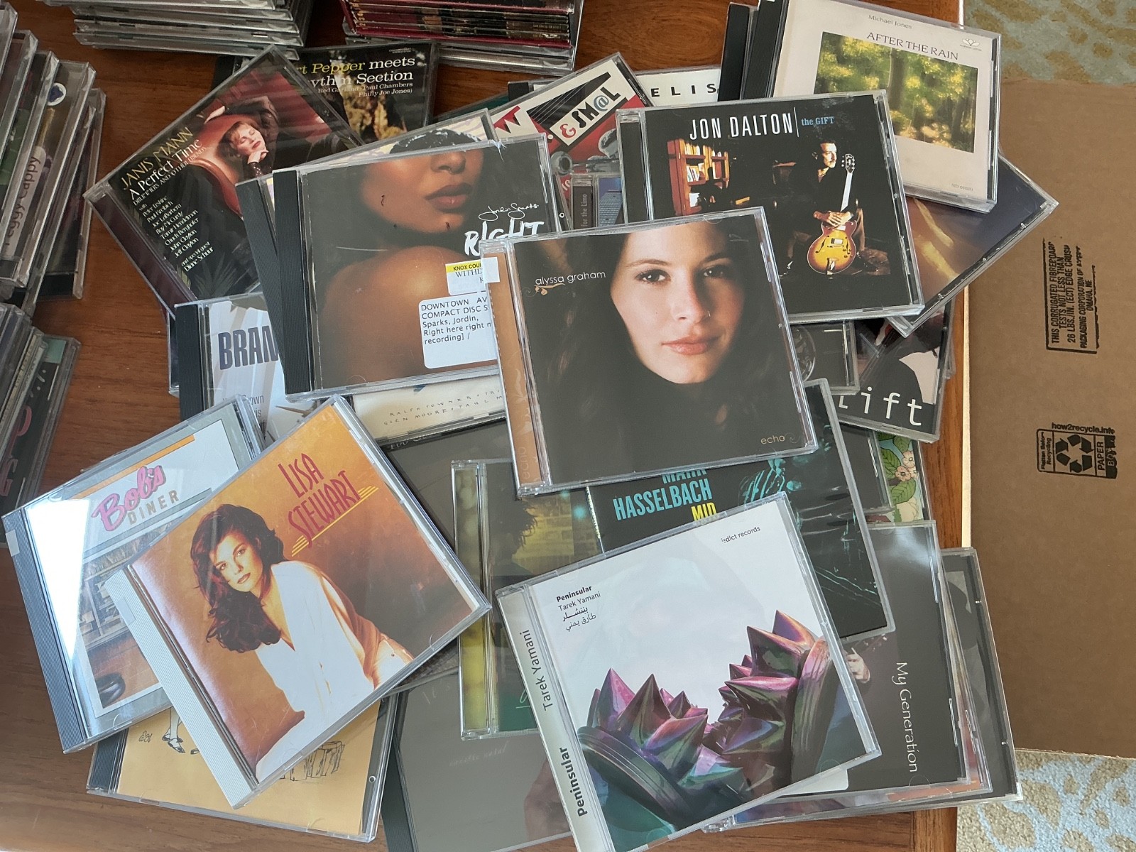 Jazz CDs Bulk Lot of 58 Excellent Condition Ex-DJ Collection