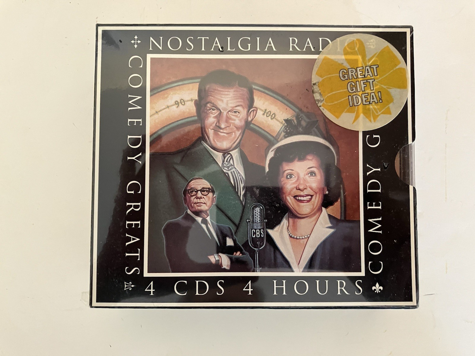 Nostalgia Radio Comedy Greats 4CDS 4 Hours Unsealed