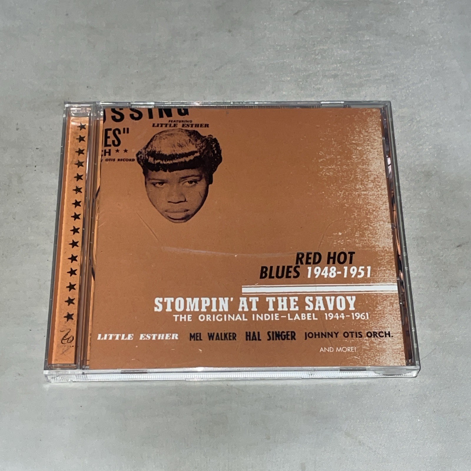 STOMPIN AT THE SAVOY: RED HOT BLUES 48-51 - V/A - CD - ORIGINAL RECORDING VG