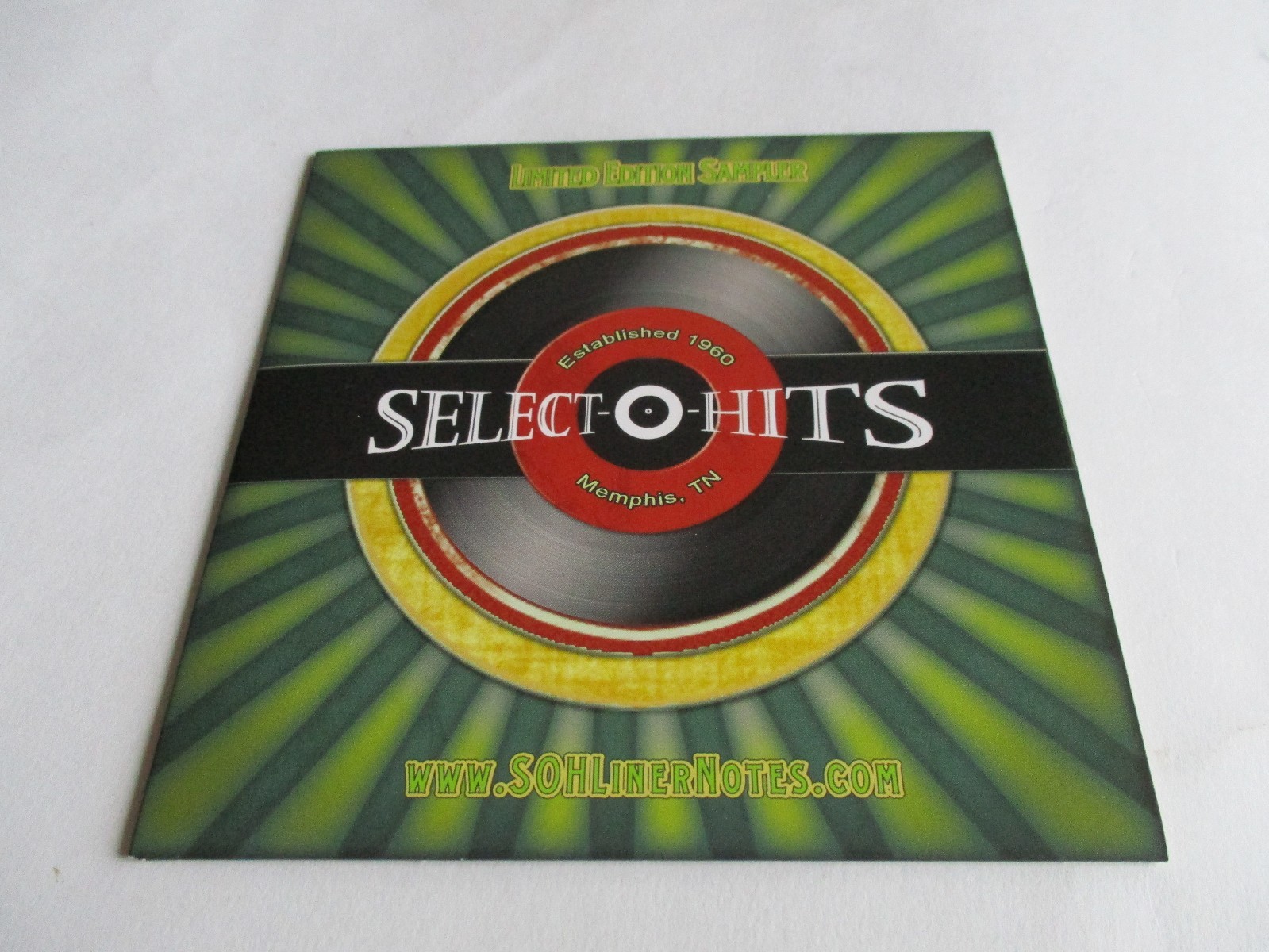 SELECT-O-HITS CD Sampler Limited Edition 10 Tracks RSD 2013 Digipak NEW